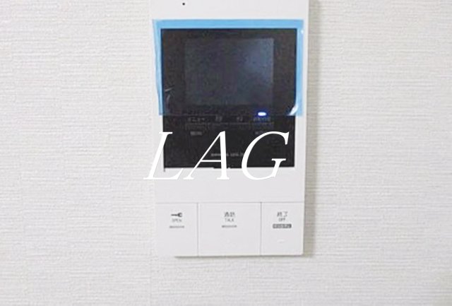 セキュリティ　モニター付きインターフォンです。