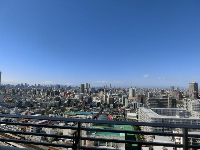 眺望　東京の町並みを眺められる