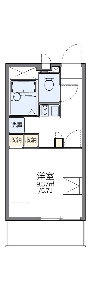 レオパレスアマルティアの間取り写真