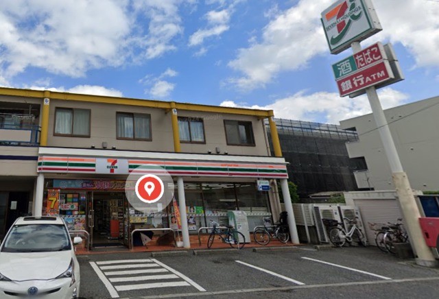 コンビニ　セブンイレブン谷口店（コンビニ）まで417m