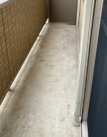 バルコニー　※別号室の写真参照