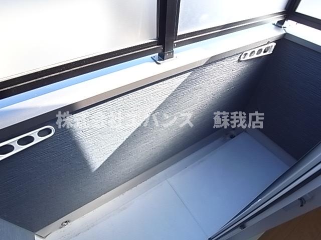 バルコニー　開放的で明るい空間を演出してくれるバルコニーです