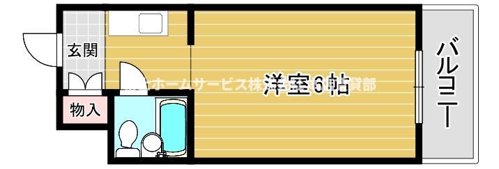 インペリアル住吉大社の間取り写真