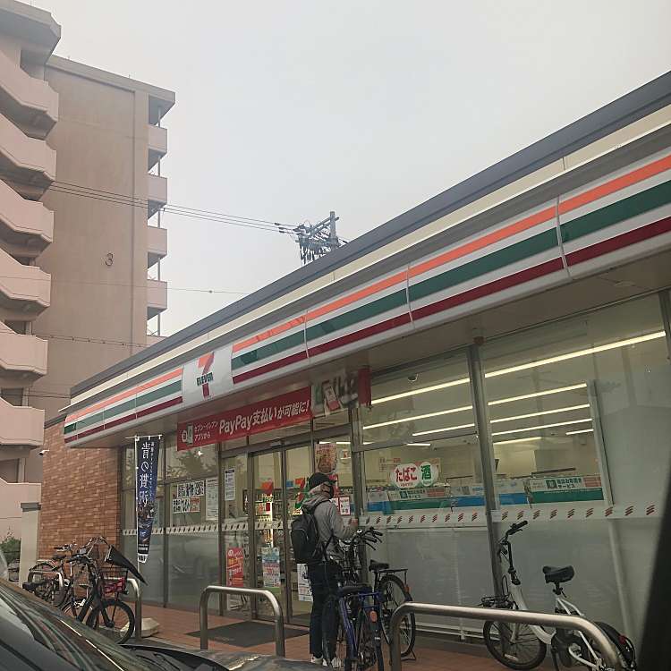 コンビニ　セブンイレブン 大阪旭2丁目店（コンビニ）まで606m