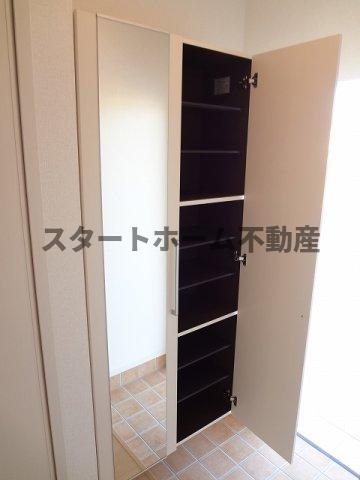 収納　収納のためのスペースです
