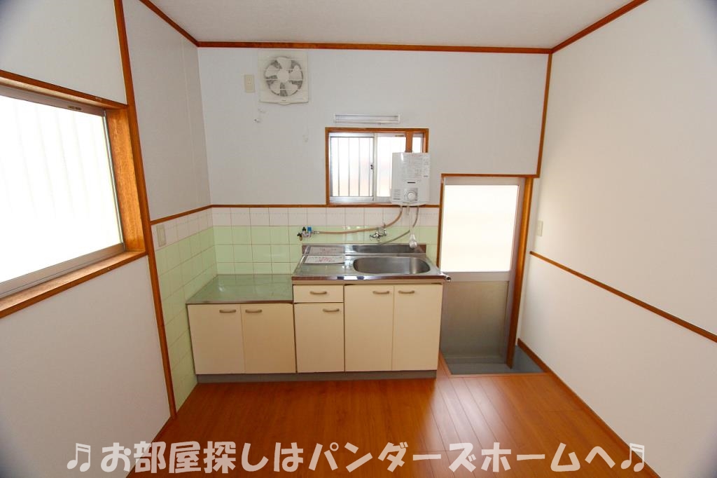 天之川町テラスハウスのキッチン写真