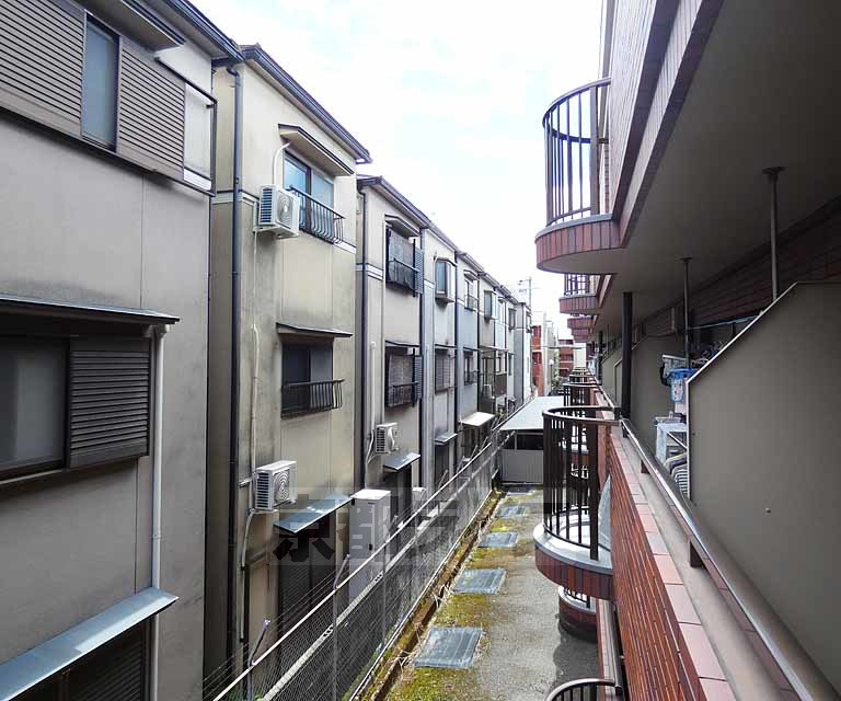 【京都市伏見区向島津田町のマンションの眺望】