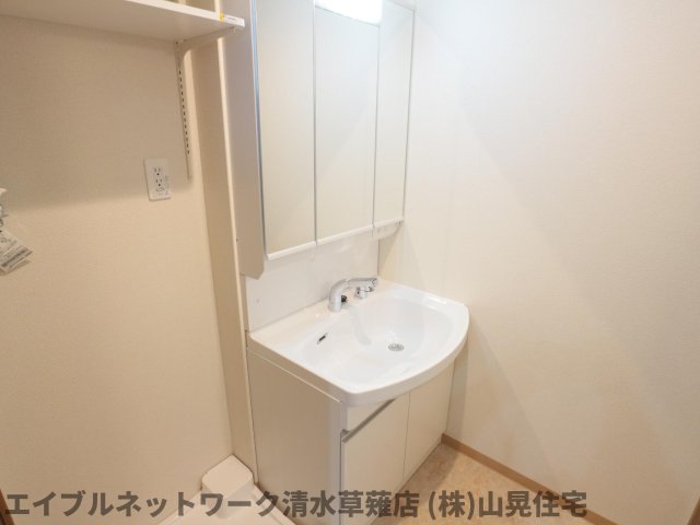 洗面設備　洗面所です