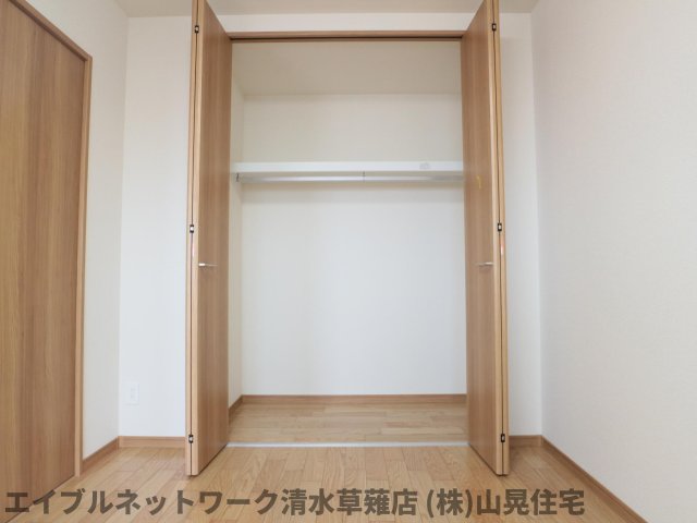 収納　ちょっとした収納スペースも充実しています