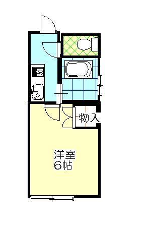 レオパレス川元開和町第３の間取り