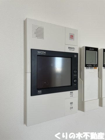 セキュリティ　モニター付きインターホン