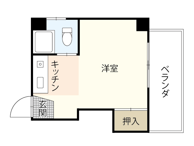 デュウオコート西平塚の間取り