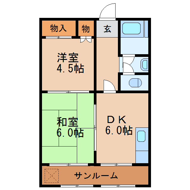 齋藤ビルの間取り