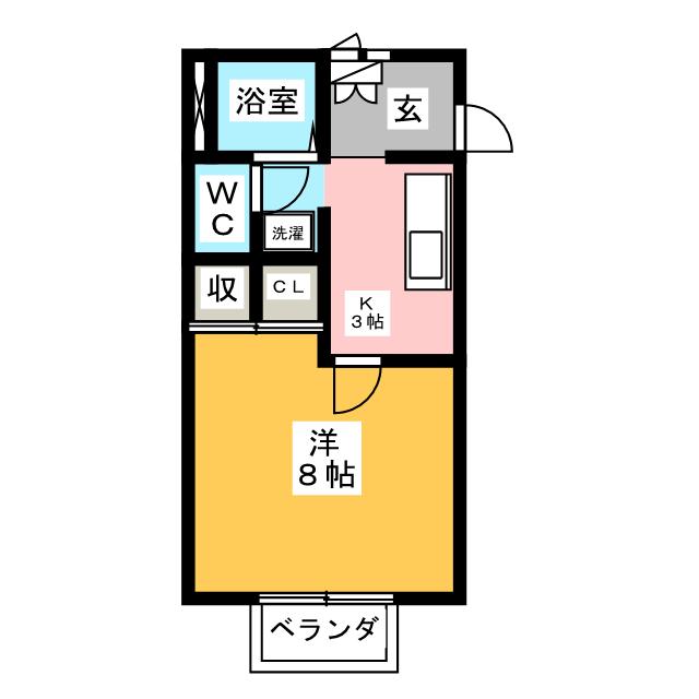 【セフィラ北斗本町の間取り】