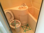 トイレ　同建物、他号室参考写真。家具・家電付。
