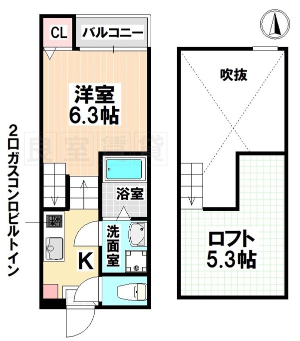 パークシティ新瑞橋の間取り