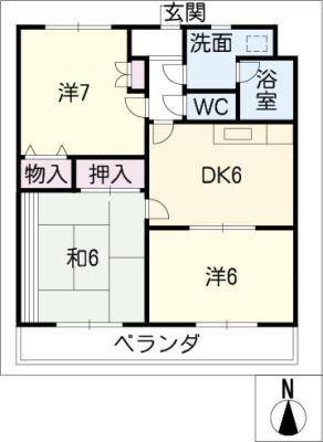 ＳＯＣＩＡ優の間取り