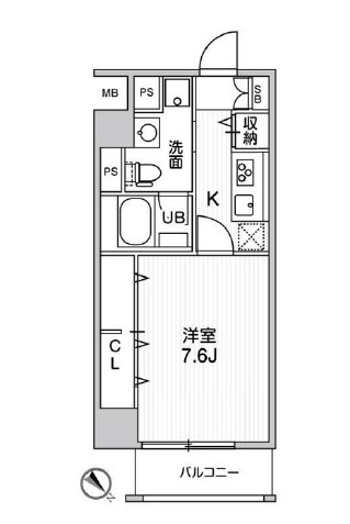 ＲＯＯＴｓ　Ｈｉｇａｓｈｉ　Ｎａｇａｓａｋｉの間取り