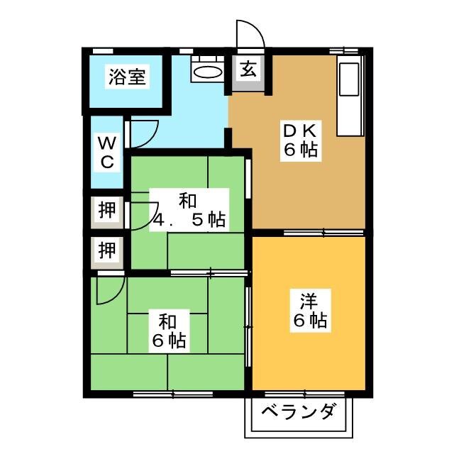 タウニーパインツリーの間取り