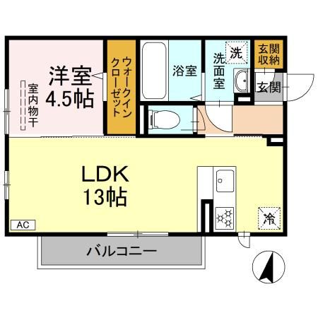 ソフィア庄内の間取り