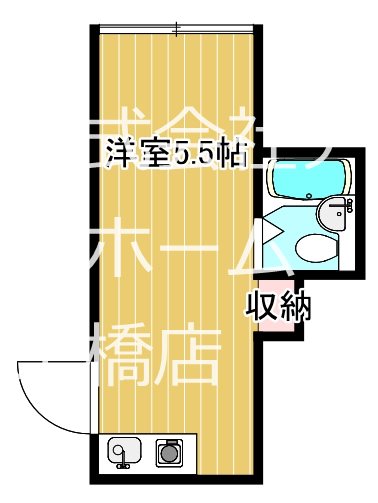 大阪市城東区野江のマンションの間取り