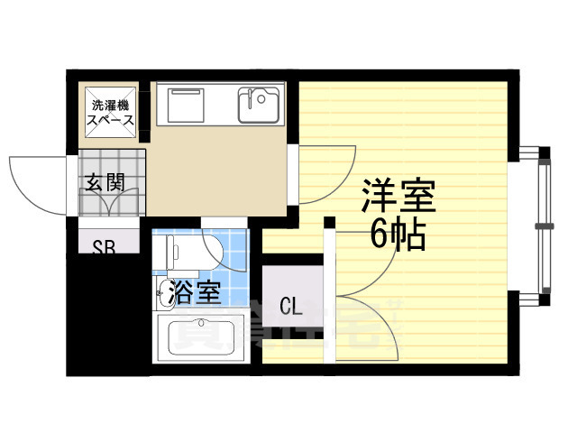 生駒市俵口町のマンションの間取り