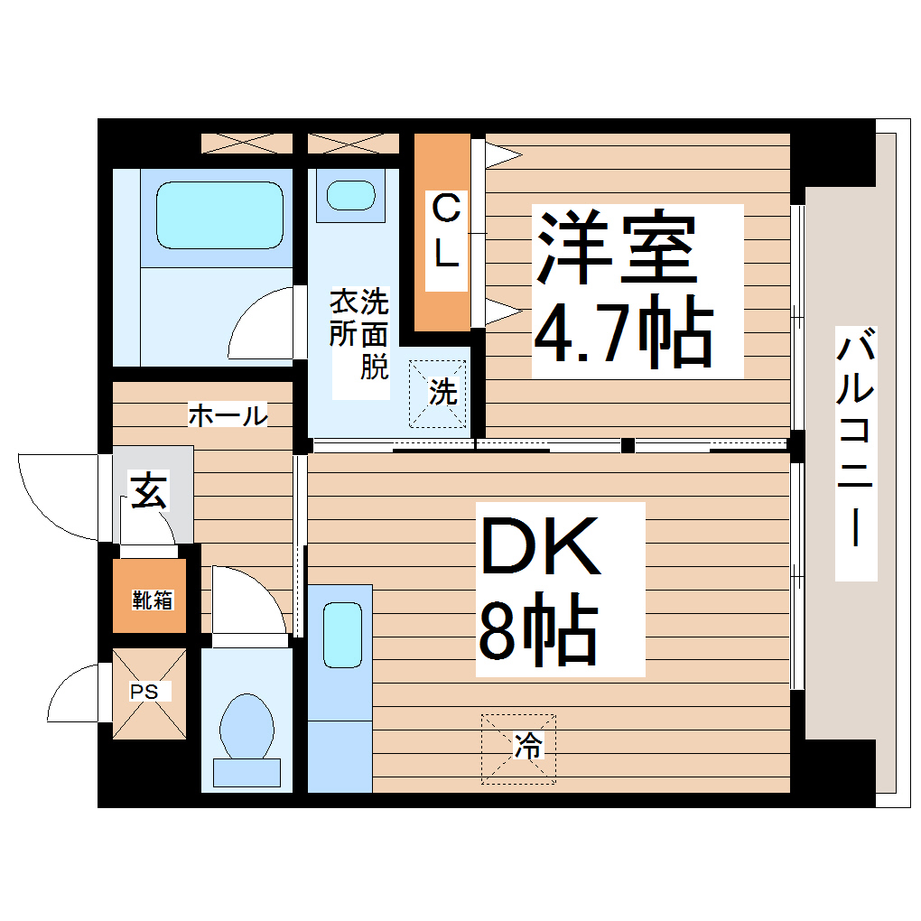 ミゥ・フォリアの間取り