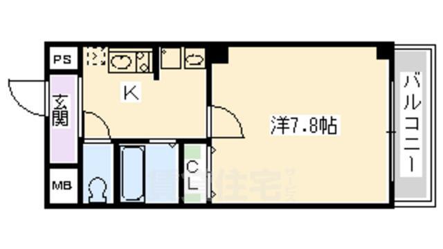 ジェルメ行伊の間取り