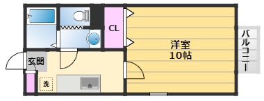 グリーンハイツ前山の間取り