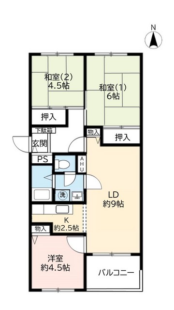 ＵＲ芦屋浜の間取り