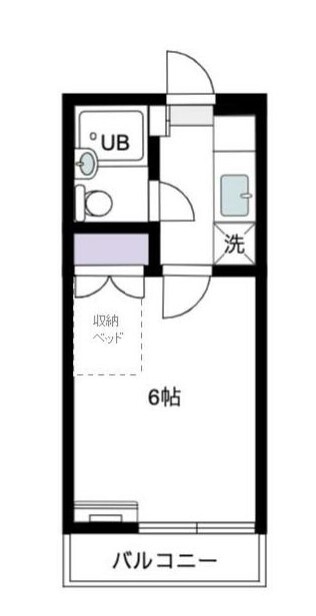 ラルーチェ姫宮の間取り