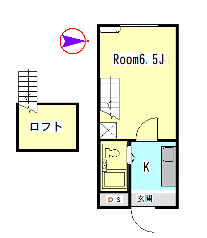 プラザドゥトレンディの間取り