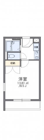 レオパレスサニーヒルの間取り