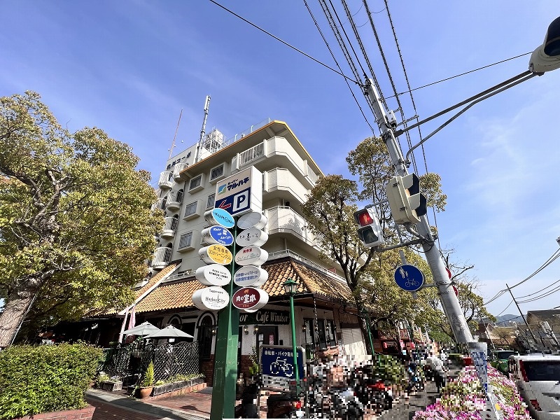 白川コーポの建物外観