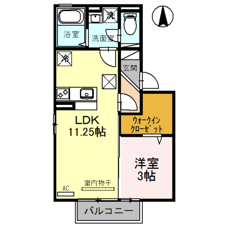 アルナス開発の間取り