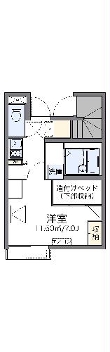 レオパレス天草IIの間取り