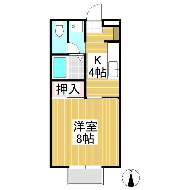 リバティ西口の間取り