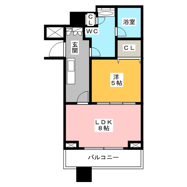 豊島区上池袋のマンションの間取り