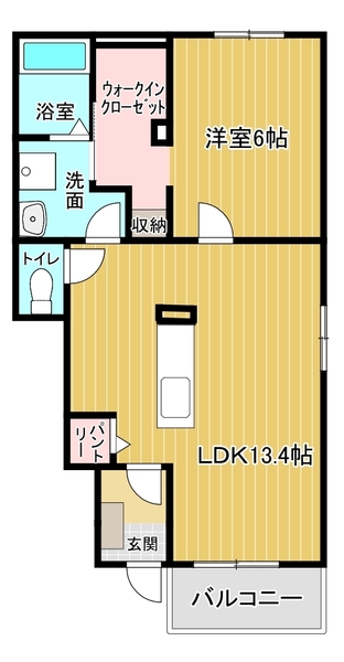 メゾン東洋Ａの間取り