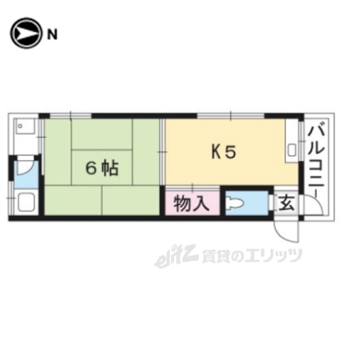 ヤングマンションの間取り