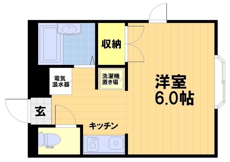 小華マンションの間取り