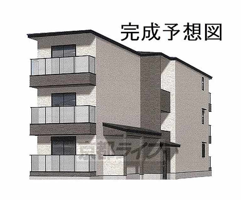 【リ：ルーム　伏見の建物外観】