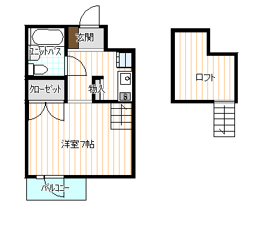 門井マンションの間取り