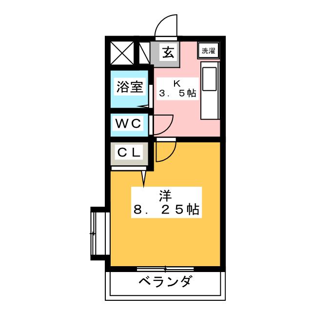 トップエクシードの間取り