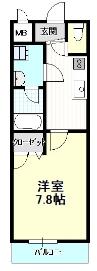 フジパレスしんしゅうの間取り