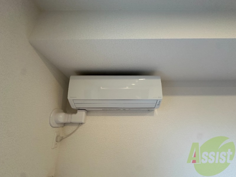 その他設備　エアコンも付いているので快適に過ごせますね。