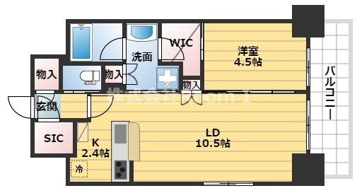 アーバネックス同心の間取り