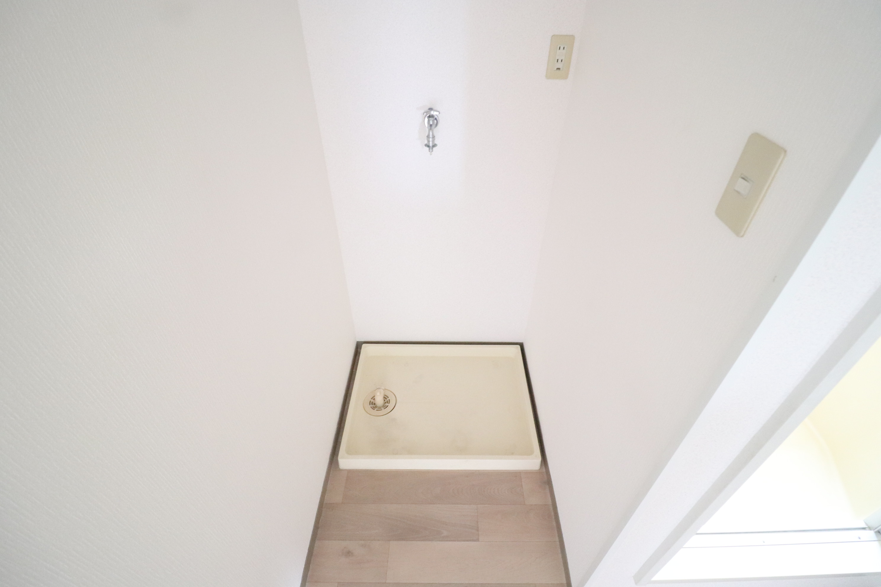 眺望　洗濯機置き場☆