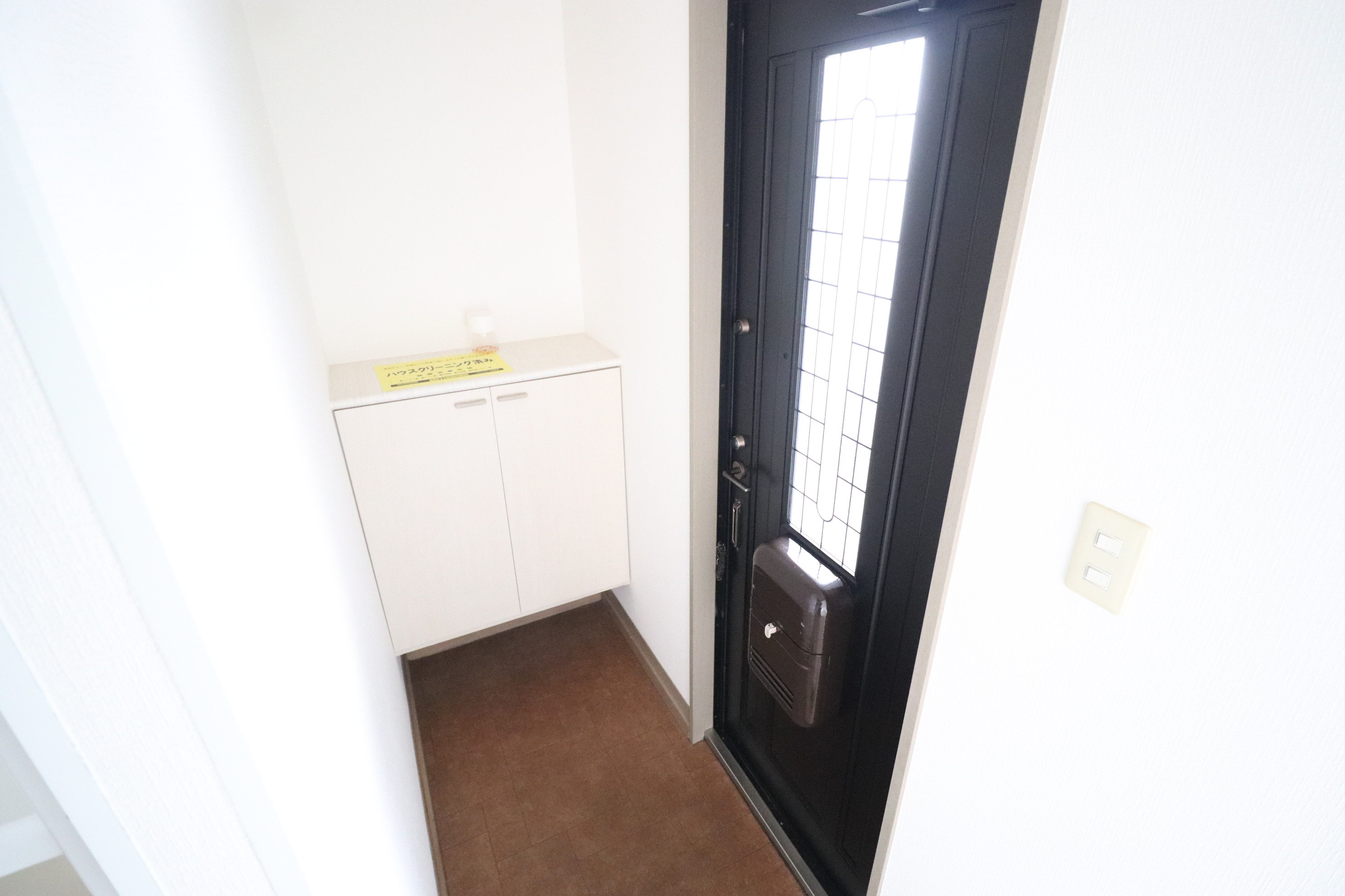 玄関　玄関シューズボックスです！