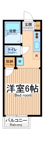 シャトーレ金森の間取り